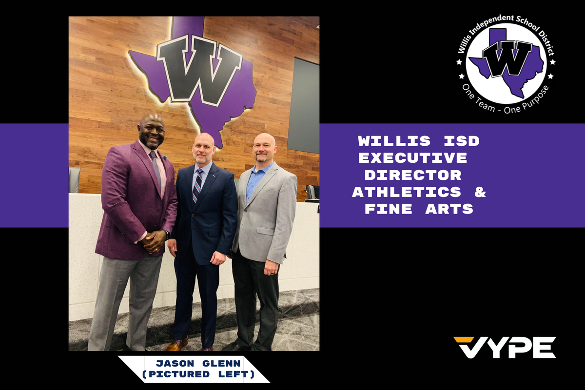Willis ISD Names Jason Glenn as Executive Director for Athletics & Fine Arts