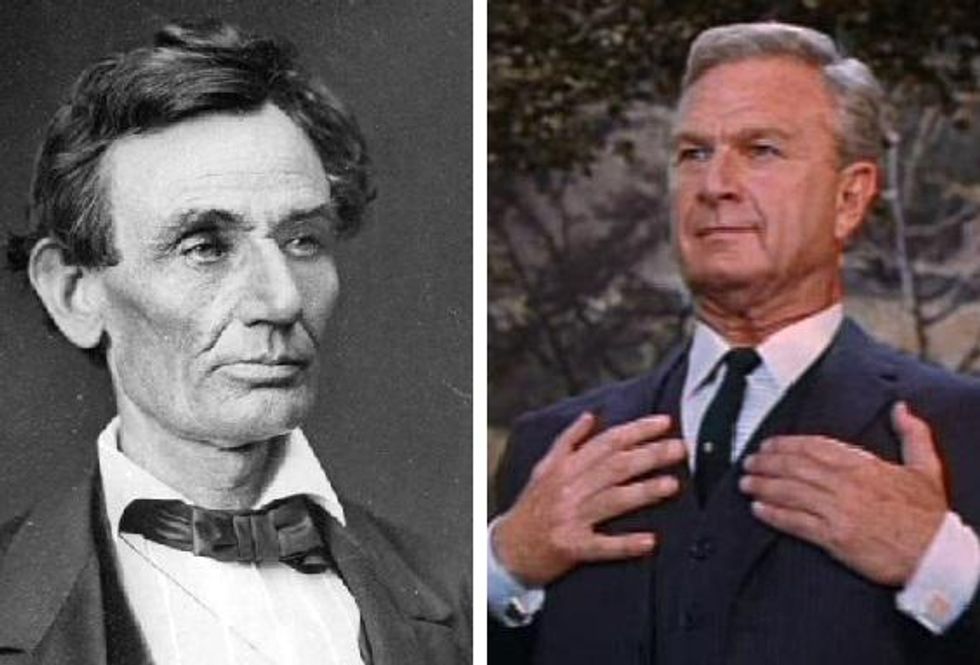 No, Virginia, Abraham Lincoln Never Debated Oliver Wendell Douglas, Either