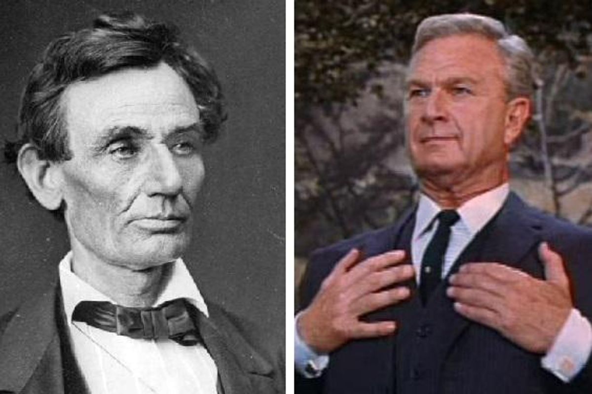 No, Virginia, Abraham Lincoln Never Debated Oliver Wendell Douglas, Either