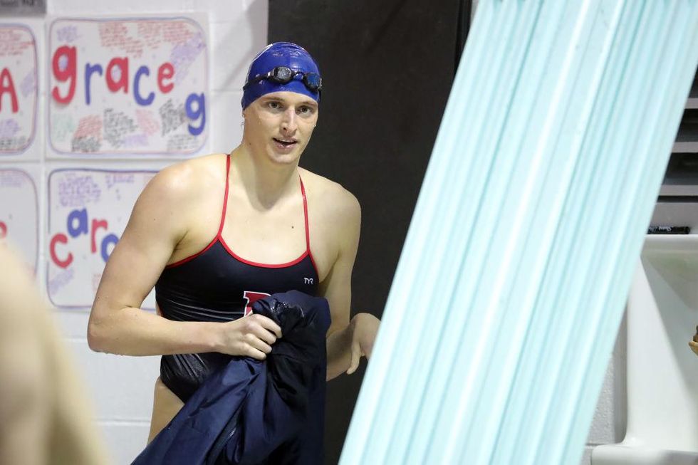 ‘She said she is like the Jackie Robinson of trans sports’: Transgender swimmer competing against women reportedly claims parallel to Jackie Robinson