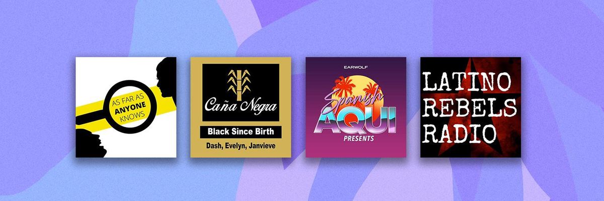 Latinx Podcast covers