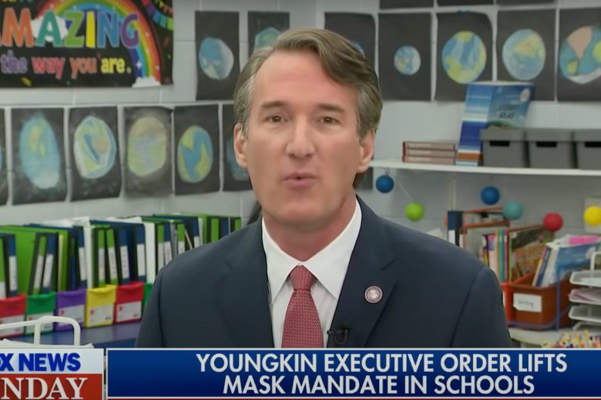 Virginia GOP Gov. Glenn Youngkin’s Campaign Bullies Teen Online, Totally Normal
