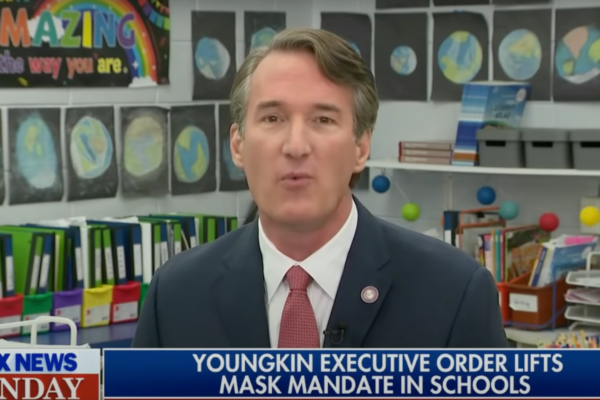 Some Virginia School Districts Set To Ignore Gov. Glenn Youngkin’s COVID-Friendly Mask Policies