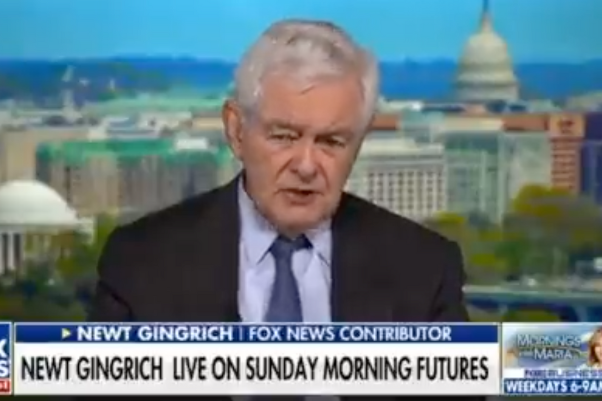 Noted Scumbag Newt Gingrich Threatens January 6 Committee Members With Jail Time, For Because Is Why