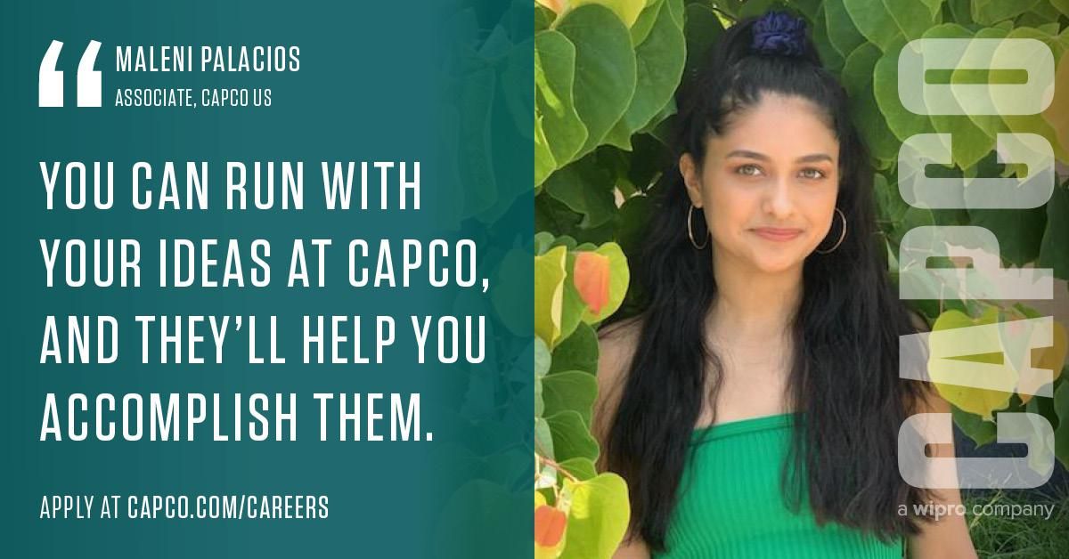 Why Capco’s Maleni Palacios Believes in Building Communities at Work