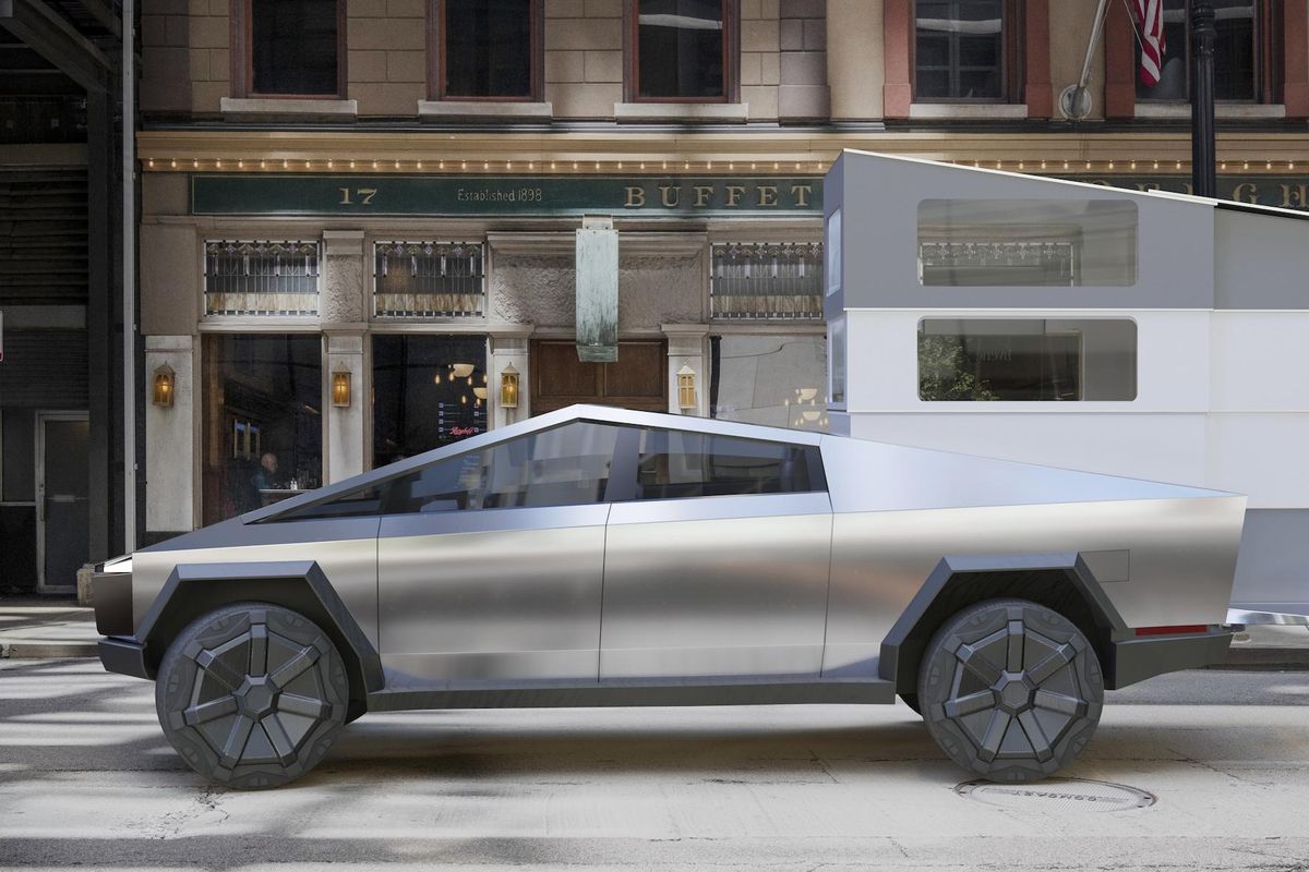A disappearing camper for Tesla's Cybertruck sees raving sales
