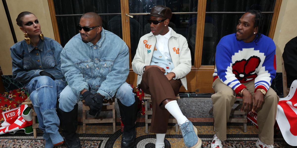 Kenzo Had the Biggest Front Row at Men's Fashion Week