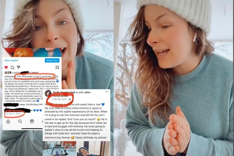 Mom has TikTok viewers in stitches after revealing she got her sons birthday wrong—for years