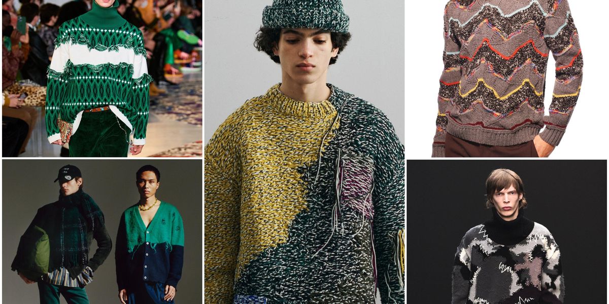 Remixed Knits, Monster Puffers, Kidcore: The Top Men's Trends of Fall 2022