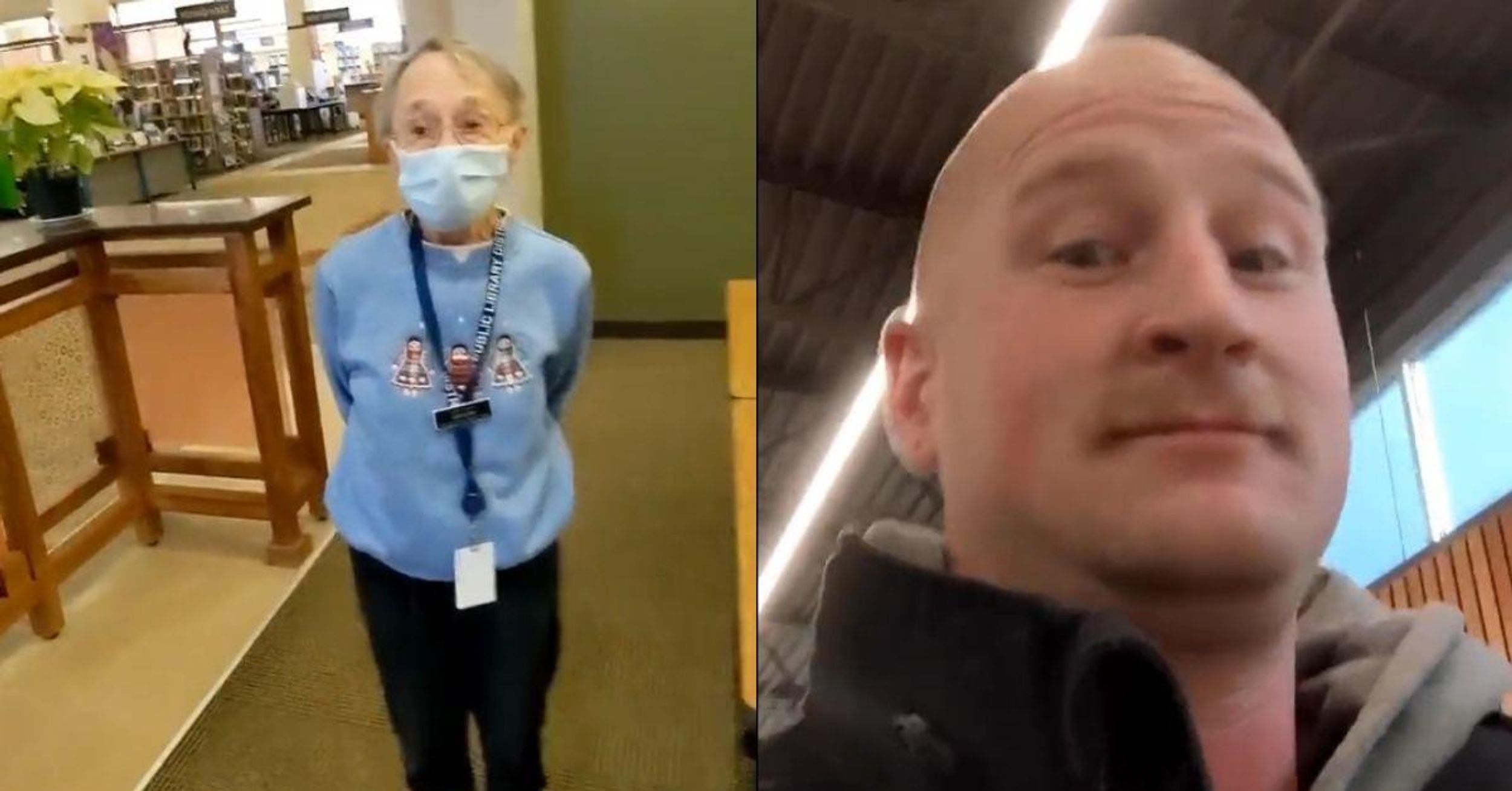 Illinois Librarian Is Having None Of It After Visitor Melts Down Over Being Asked To Wear A Mask
