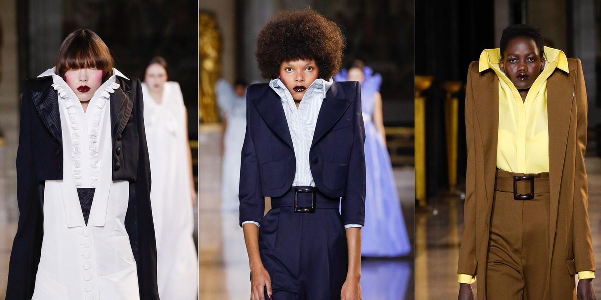 Viktor & Rolf Sent Out Models With Extremely Hunched Shoulders
