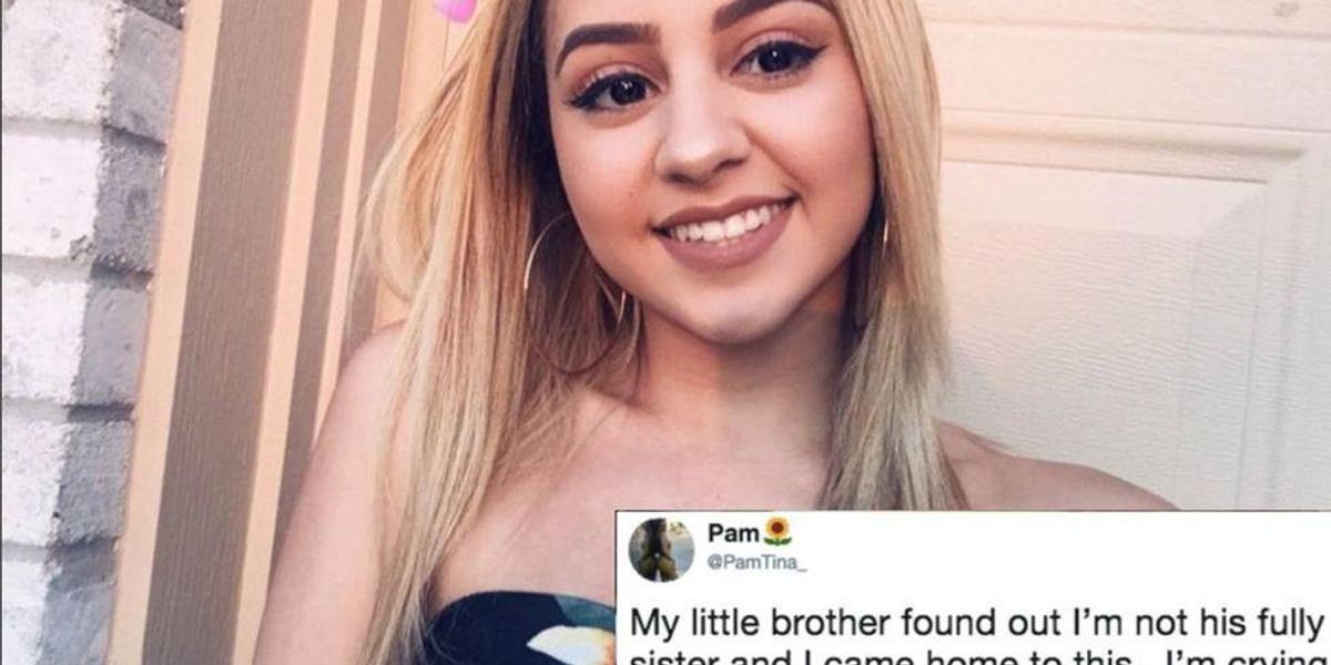 People are dying over this kid's emotional reaction to learning his sister is his half-sister