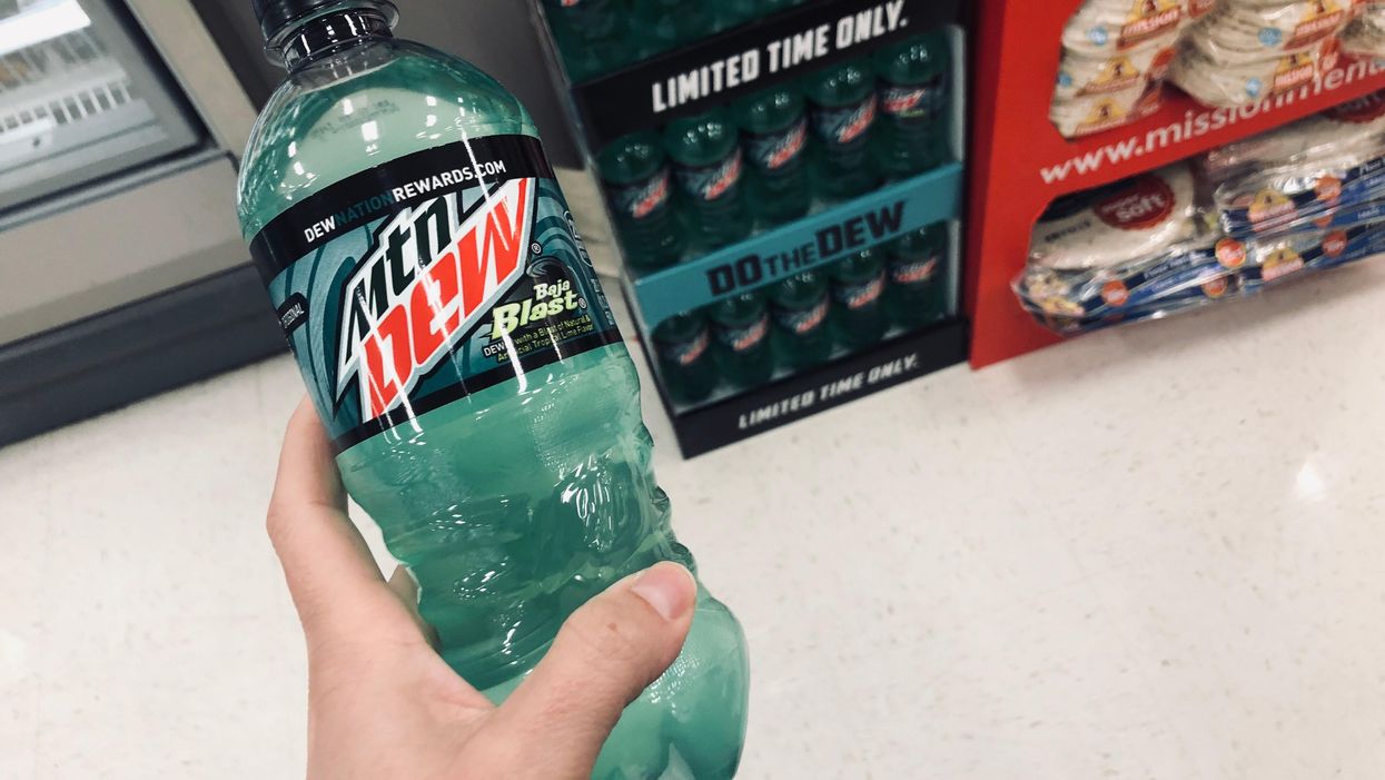 A Mountain Dew Baja Blast hard seltzer is in the works