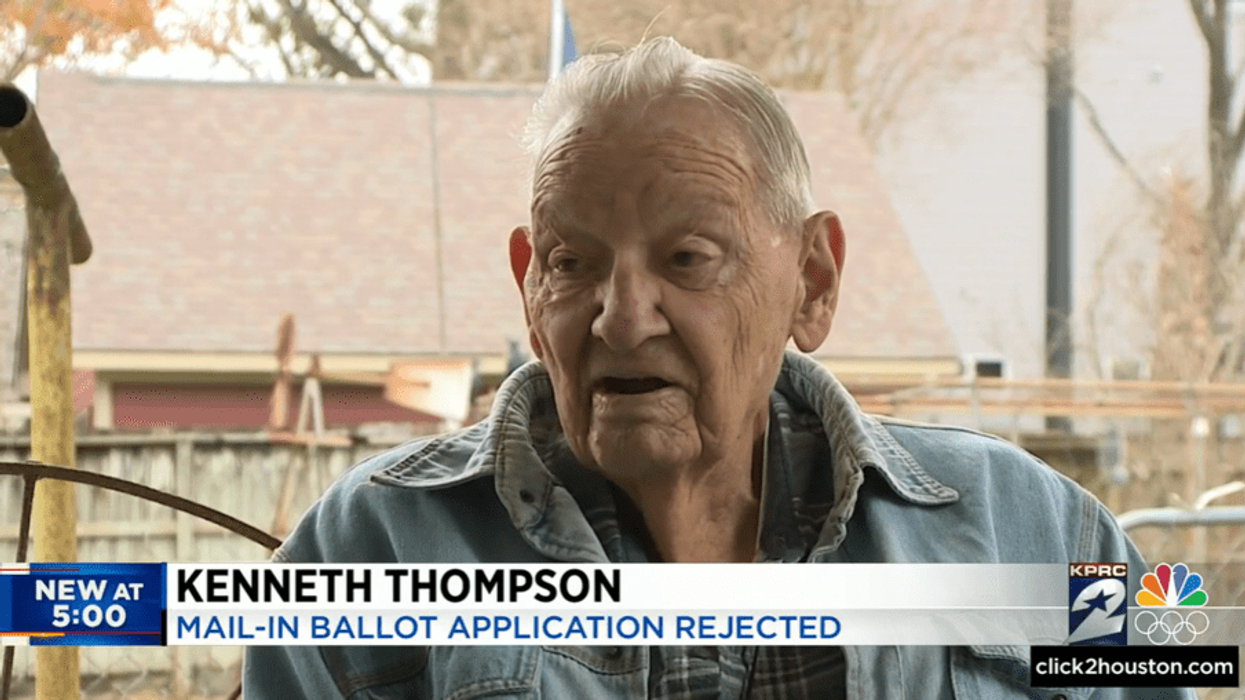 'I've Never Missed A Vote':Texas Voter Suppression Laws Screws Over WW2 Veteran Voter