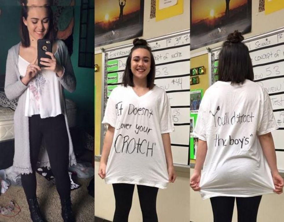 Student sent home for wearing an outfit that's 'too distracting' - Upworthy