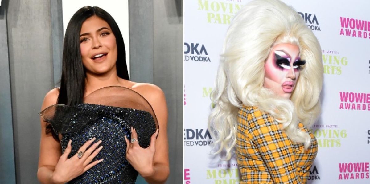 Kylie Jenner Accused of Ripping Off Trixie Mattel's Makeup Line