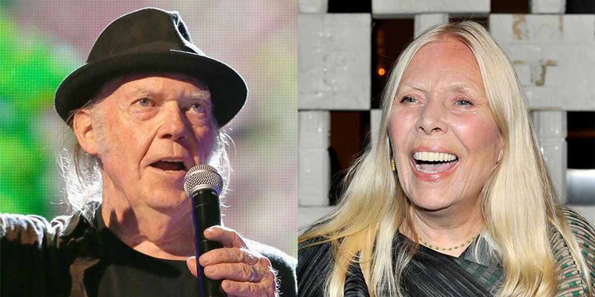 Joni Mitchell and Neil Young Want Their Music Off Spotify