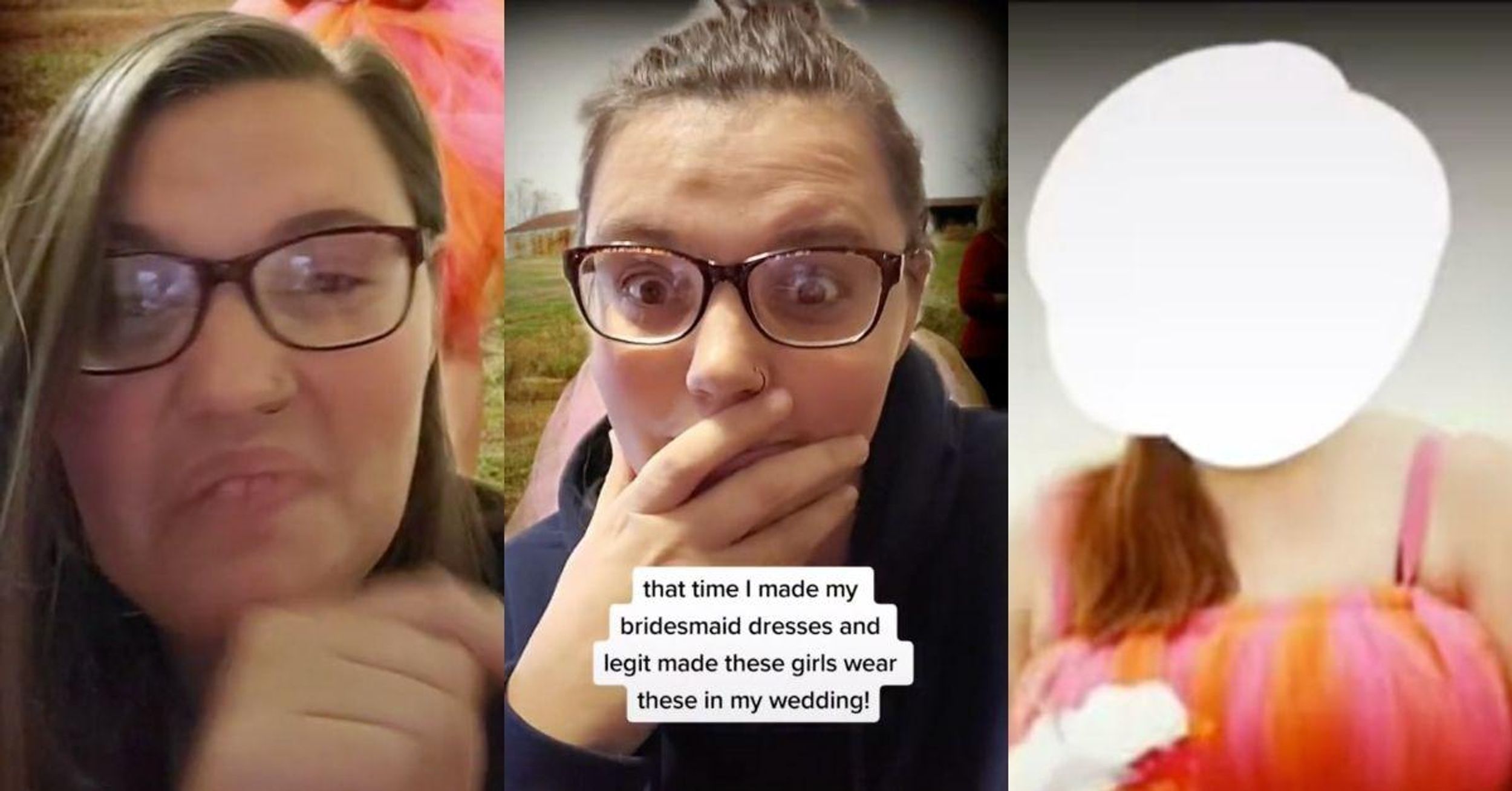 Woman Mortified After Making Dresses For Her Bridesmaids That Were 'So Bad' She Was Stunned They Wore Them