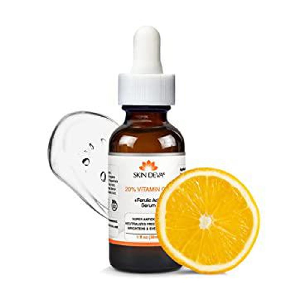 Bright and dewy Skin with Skin Deva Vitamin C or Timeless