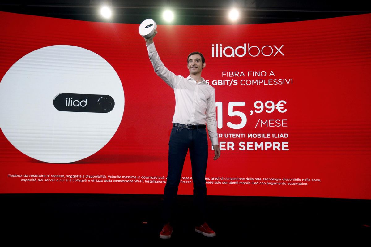 Iliad rivoluziona il mercato della rete fissa con la fibra a 5 giga