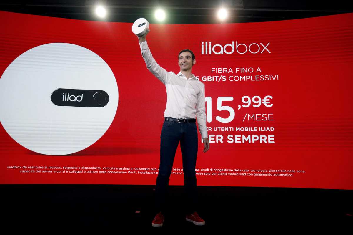 Iliad rivoluziona il mercato della rete fissa con la fibra a 5 giga
