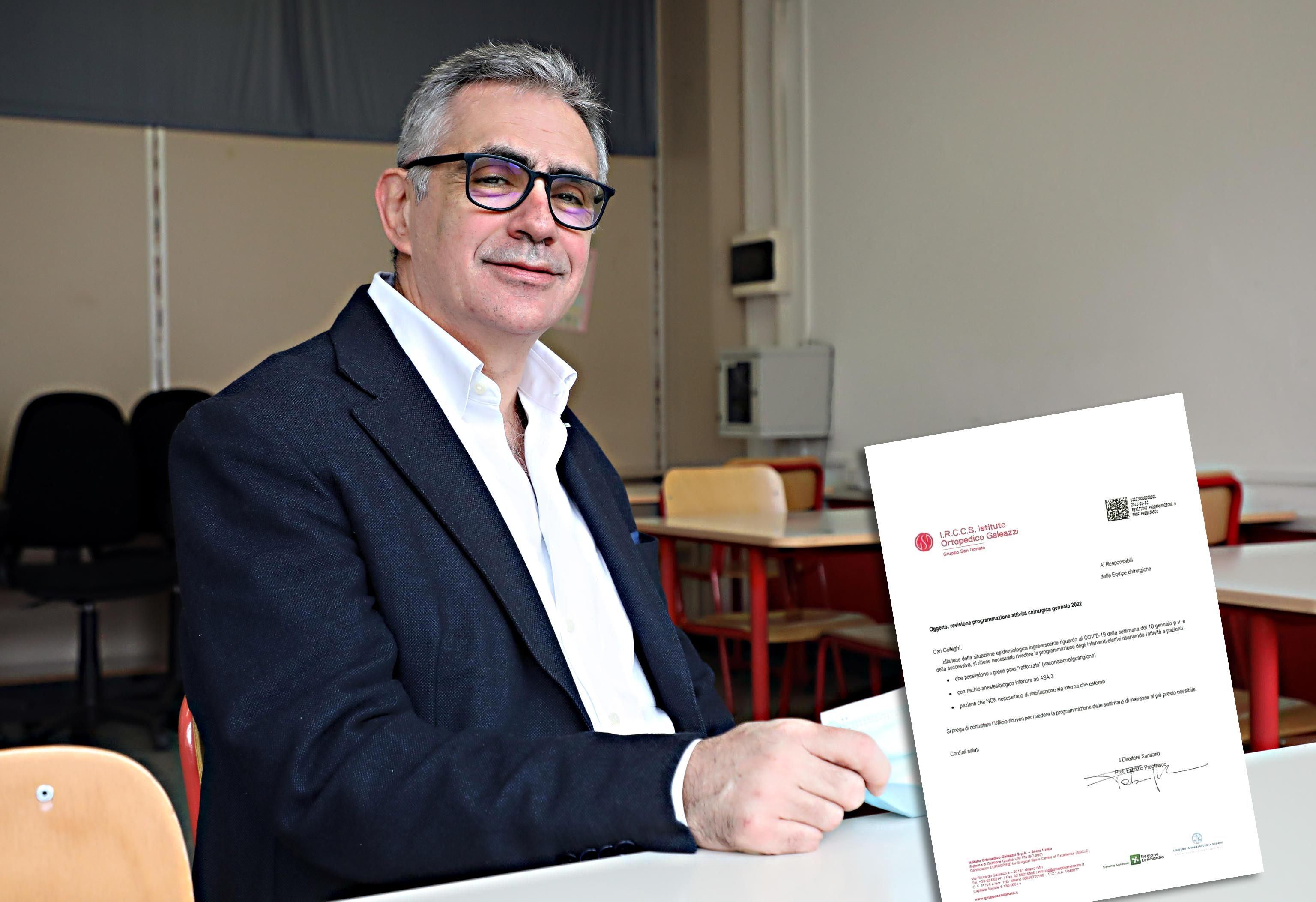 La prova che sbugiarda Pregliasco
