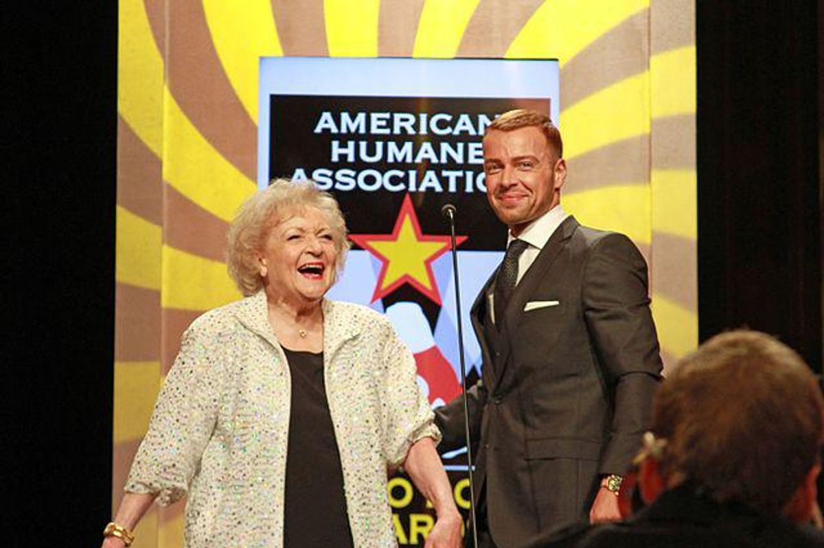 Betty White, challenge, animal shelter