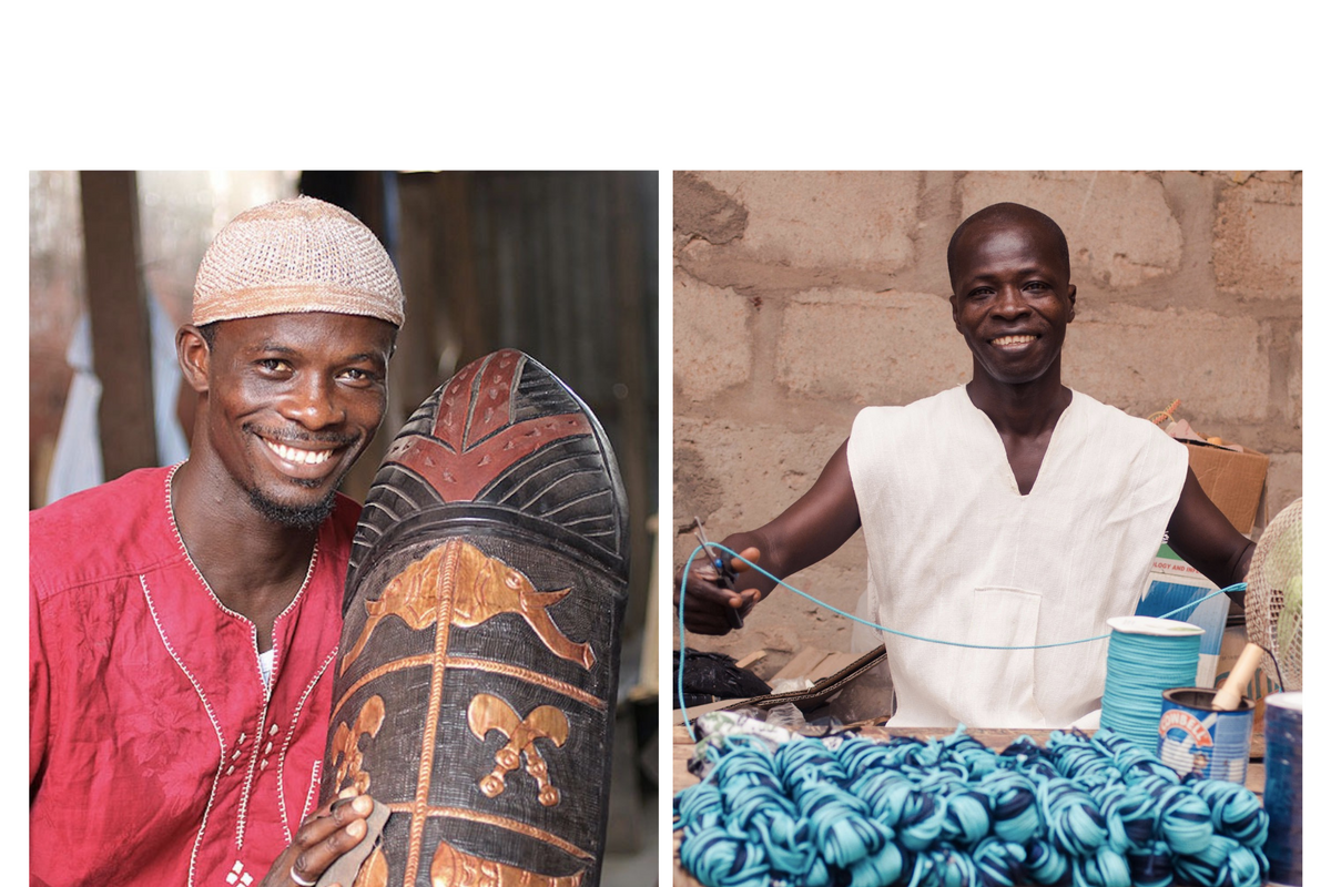 You can purchase beautiful crafts while supporting artisans in Africa—save $7 with code IMPACT7