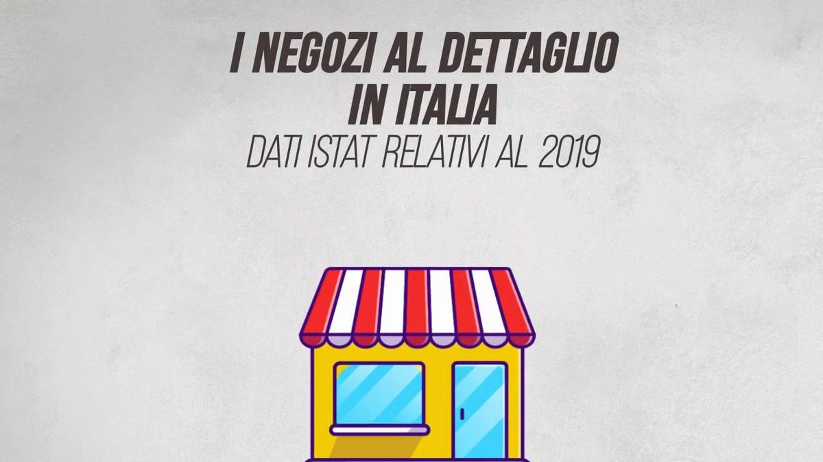 I negozi al dettaglio in Italia