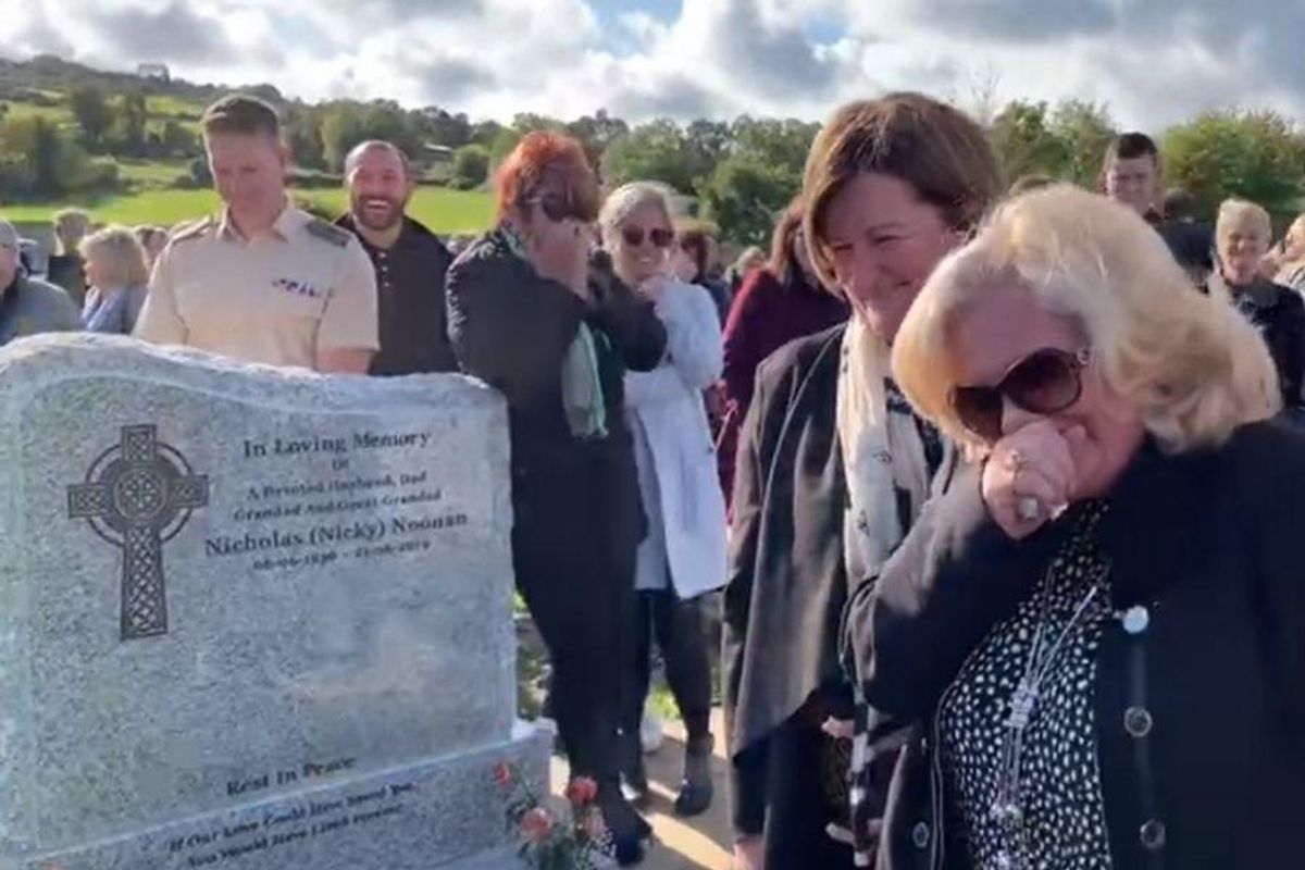 Irish man left a hilarious NSFW recording to be played at his burial