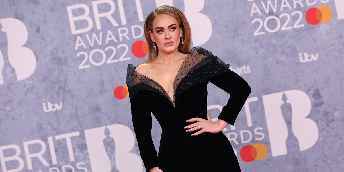 Adele Makes Her First Red Carpet Appearance in Five Years