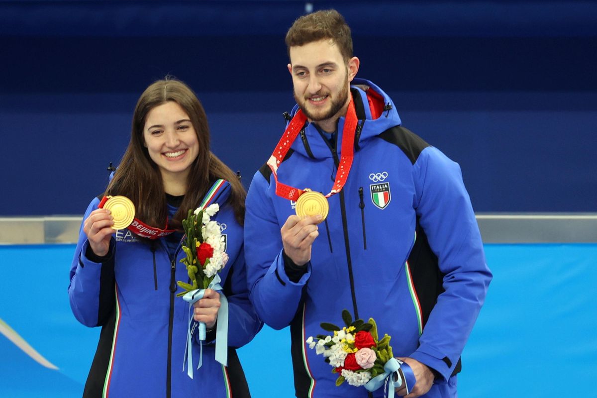 Magica Italia: oro nel curling senza giocarci