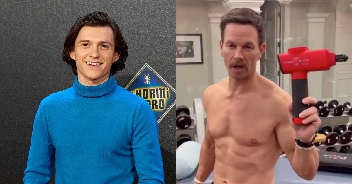 Tom Holland Hilariously Thought The Massage Gun Mark Wahlberg Gifted Him Was A Sex Toy
