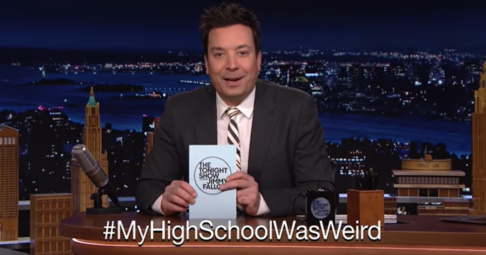 Jimmy Fallon asked his viewers why their high school was 'weird' and the responses were great