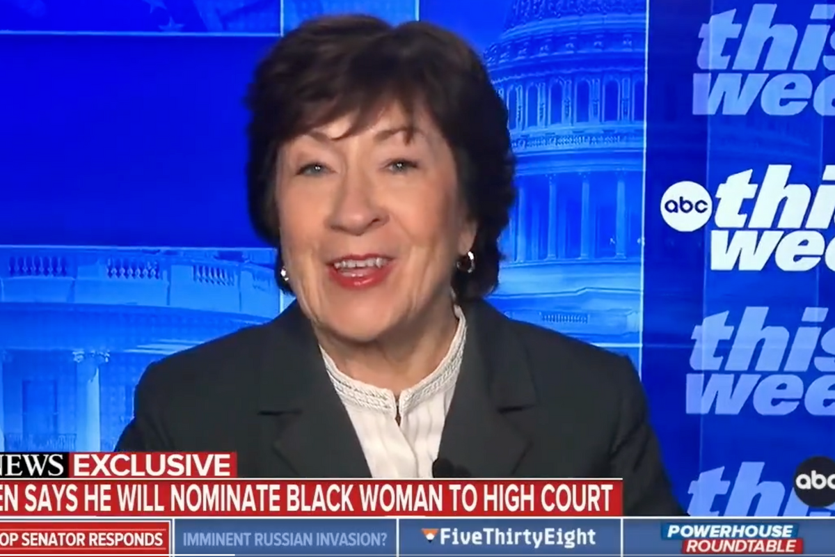 Susan Collins So Mad Democrats Turned The GOP Racist