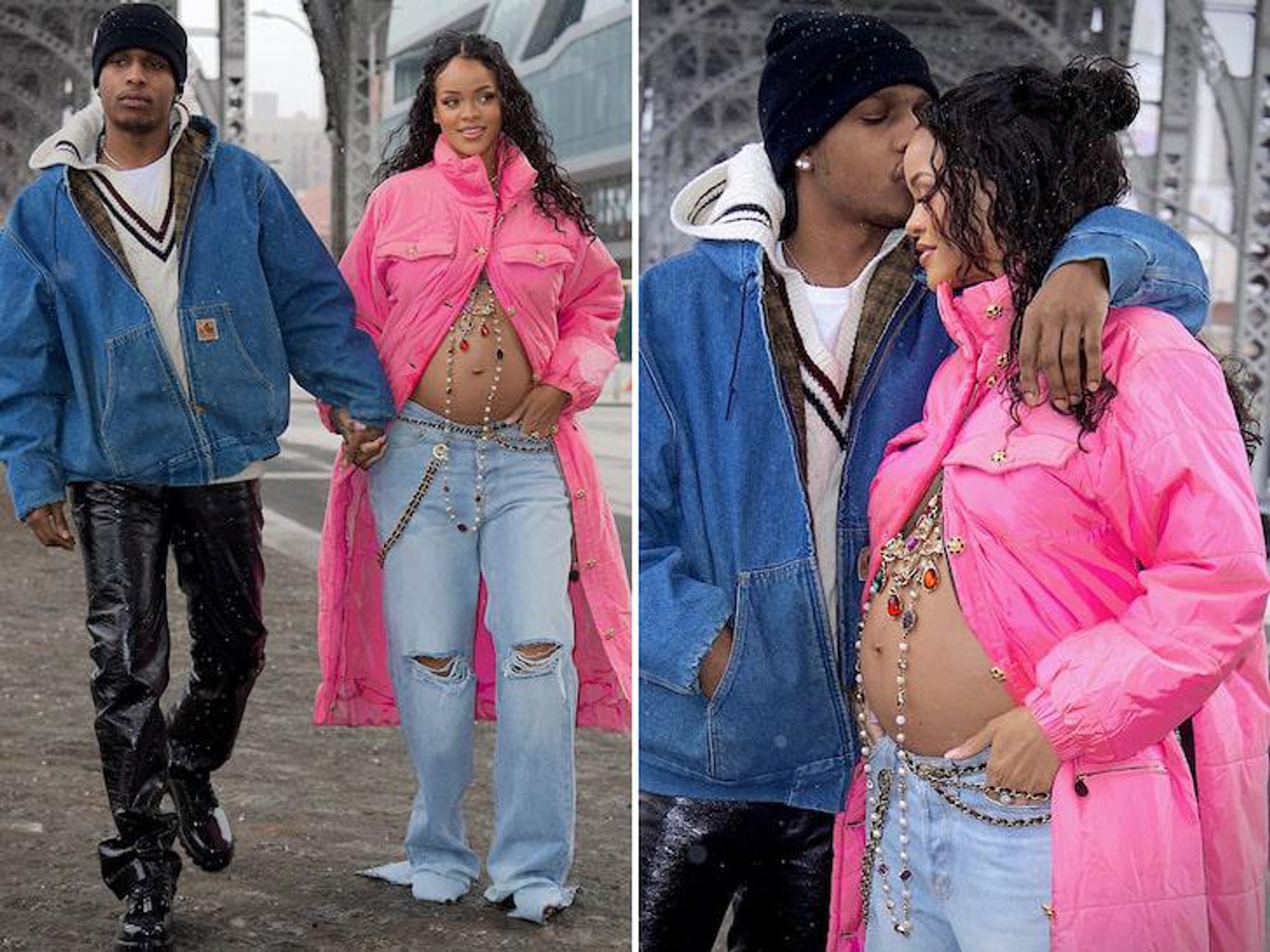 Rihanna and A$AP Rocky