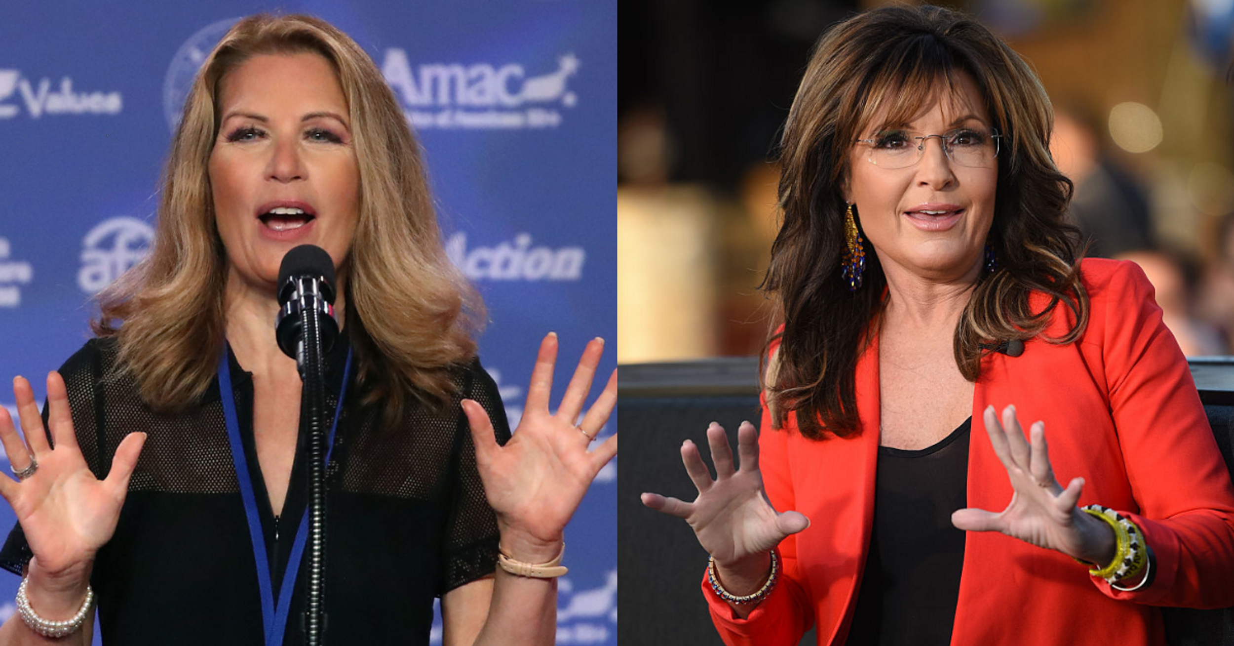 Michele Bachmann Ripped After Saying Sarah Palin Should Be 'Commended' For Dining Out With Virus