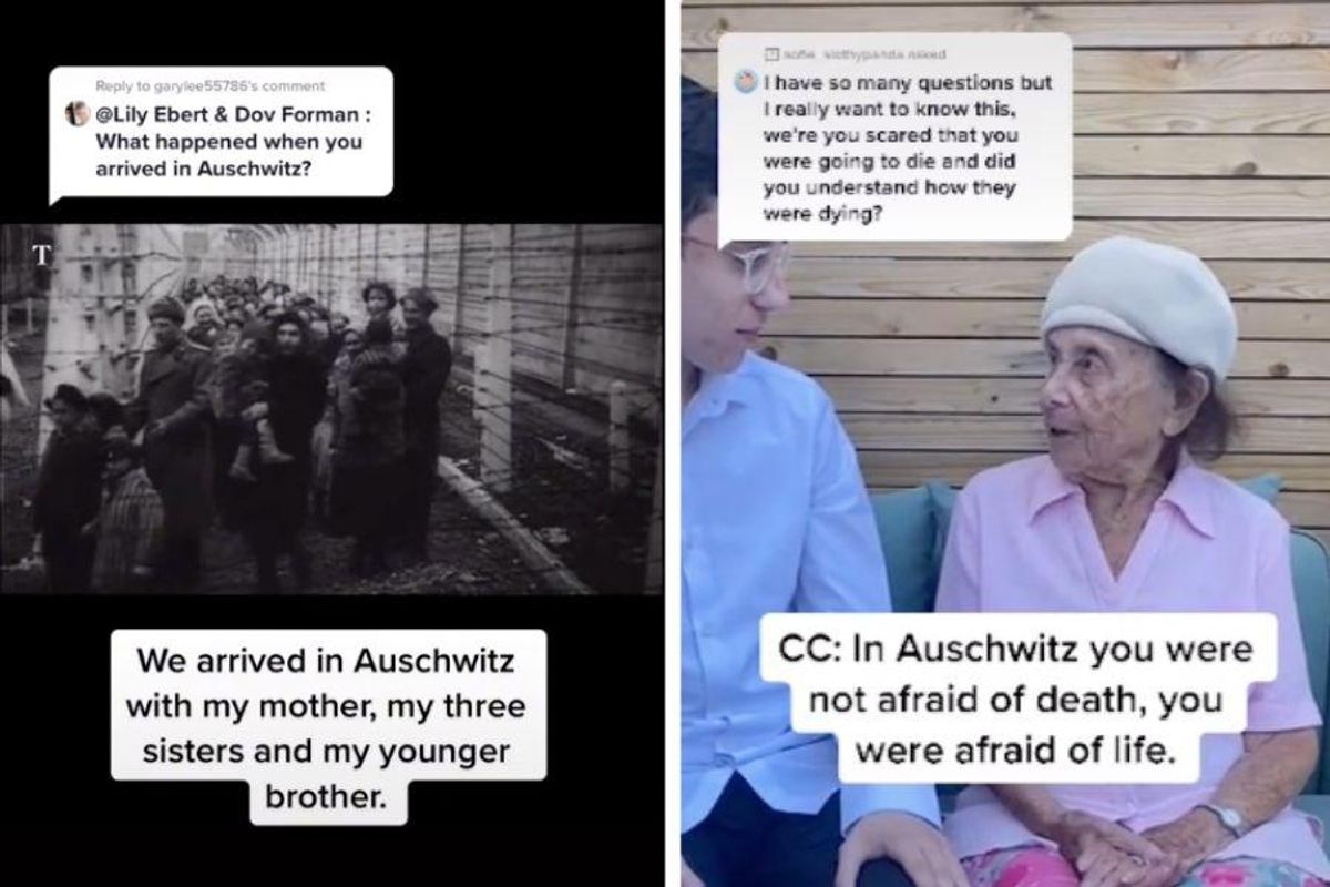 98-year-old Auschwitz survivor is using TikTok to share her story with young people
