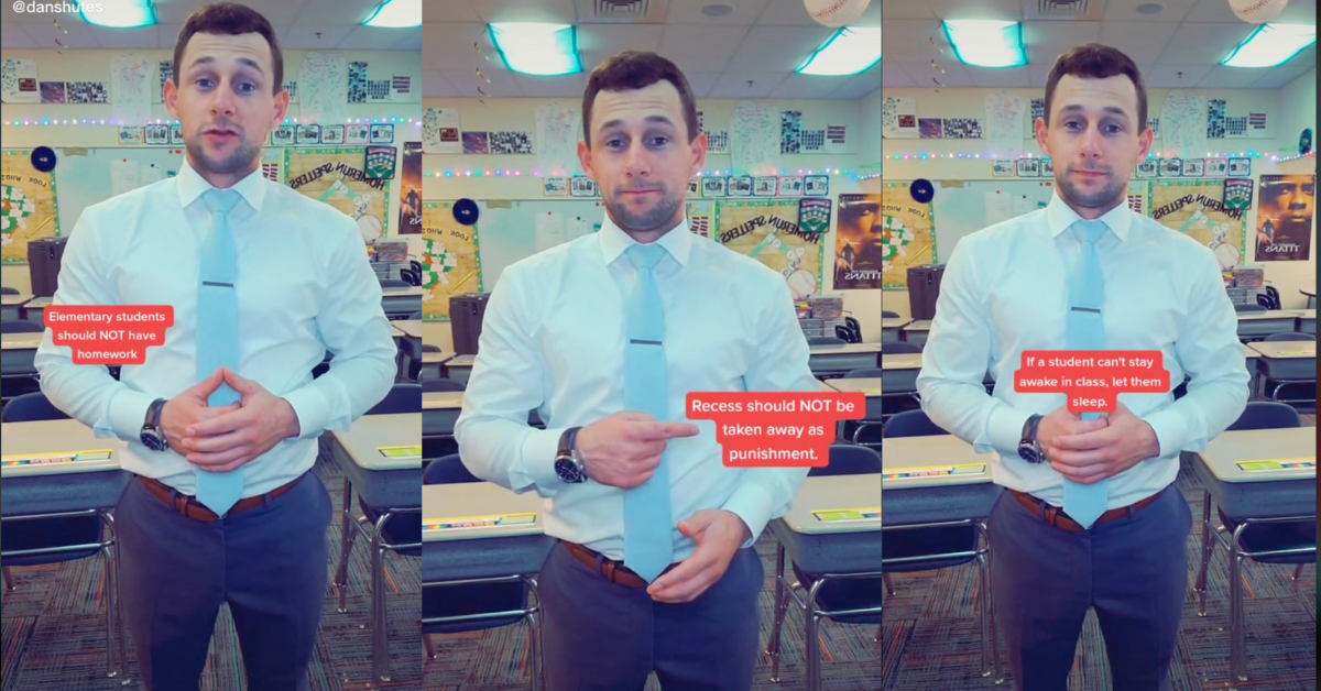 5th Grade Teacher Sparks Debate After Giving His 'Unpopular' Classroom Opinions In Viral TikTok Video