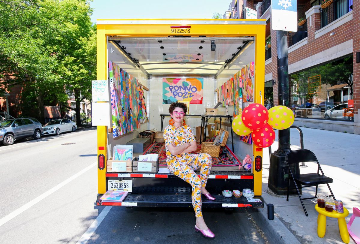 Chicago Artist Credits Penske Truck Rental With Driving Studio Dream