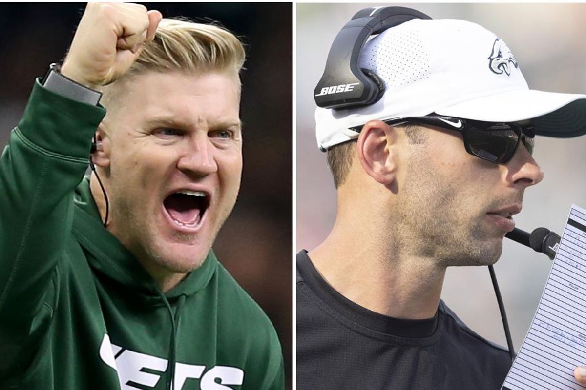 Brian Flores, Josh McCown, Jonathan Gannon, Kevin O'Connell