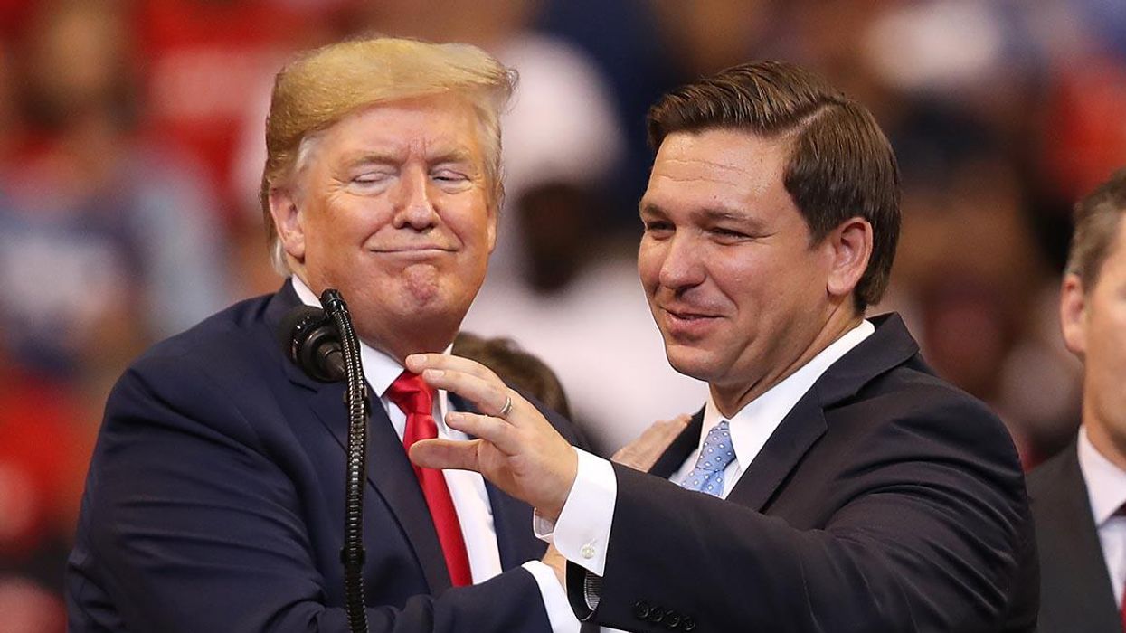 Conservative Columnist Slams DeSantis For Refusing To Condemn Nazi Demo