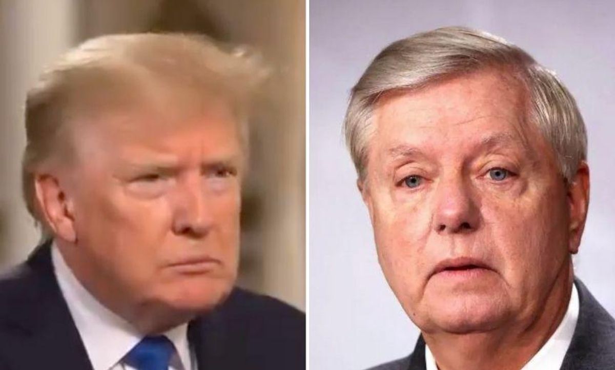 Lindsey Graham Roasted After Trump Throws Him Under the Bus in Brutal Newsmax Interview