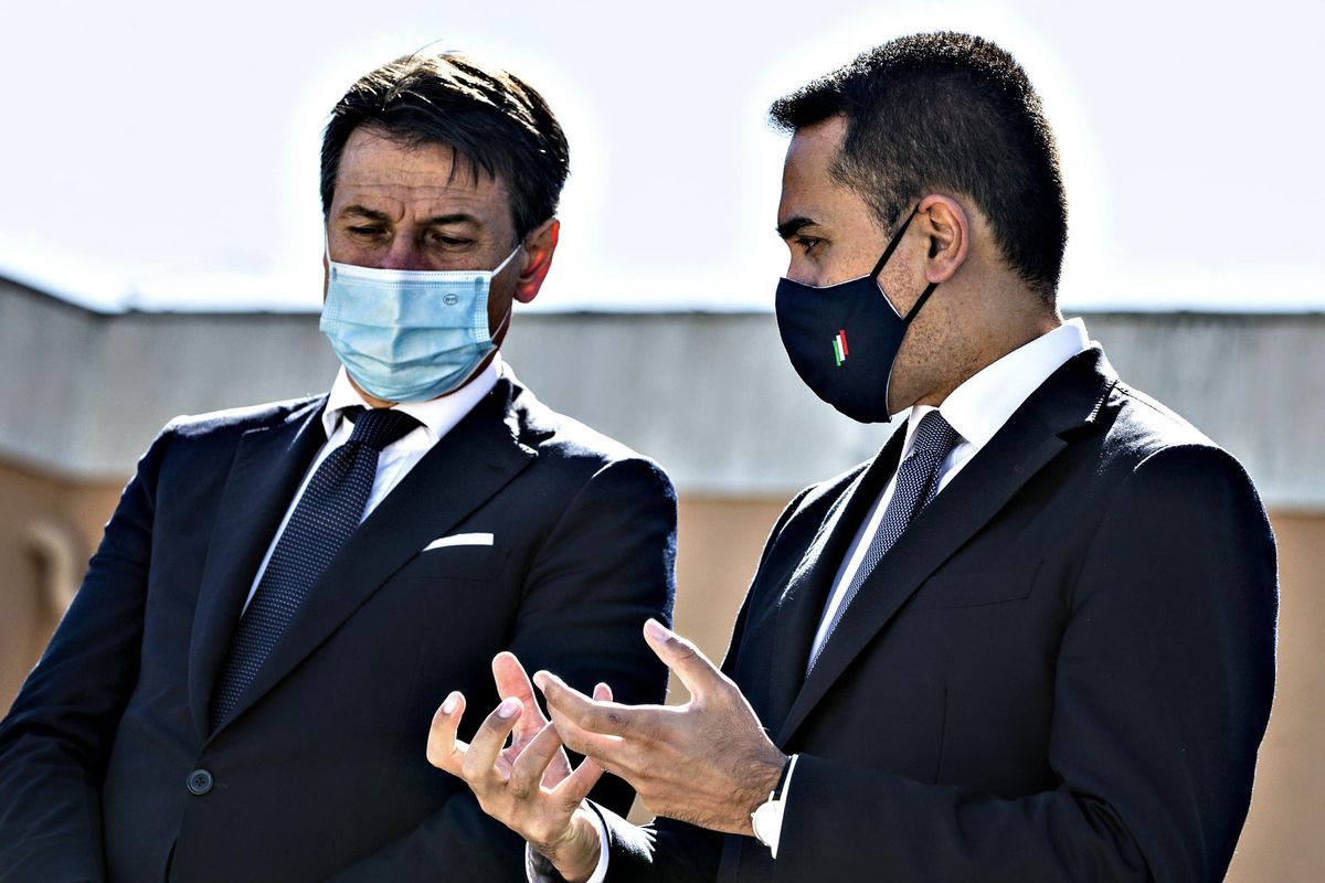 Carte giudiziarie nella guerra Conte-Di Maio
