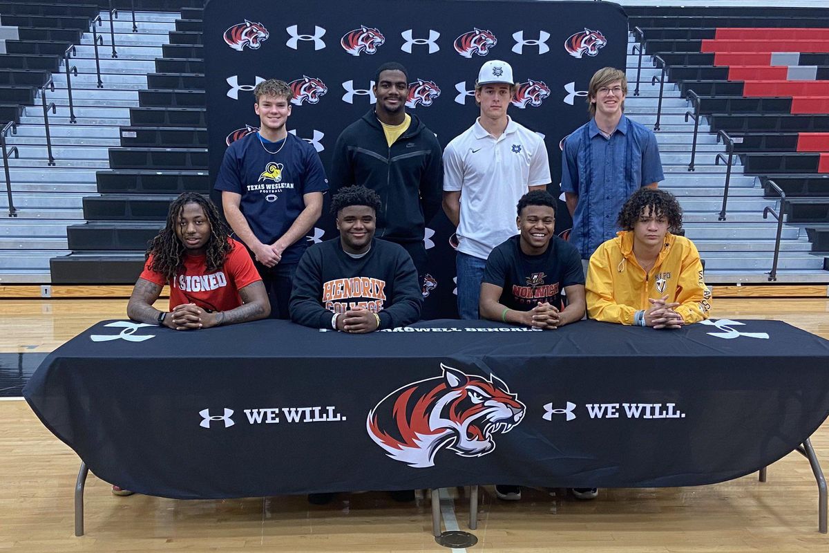 Denton ISD Athletics signs over a dozen athletes on National Signing Day