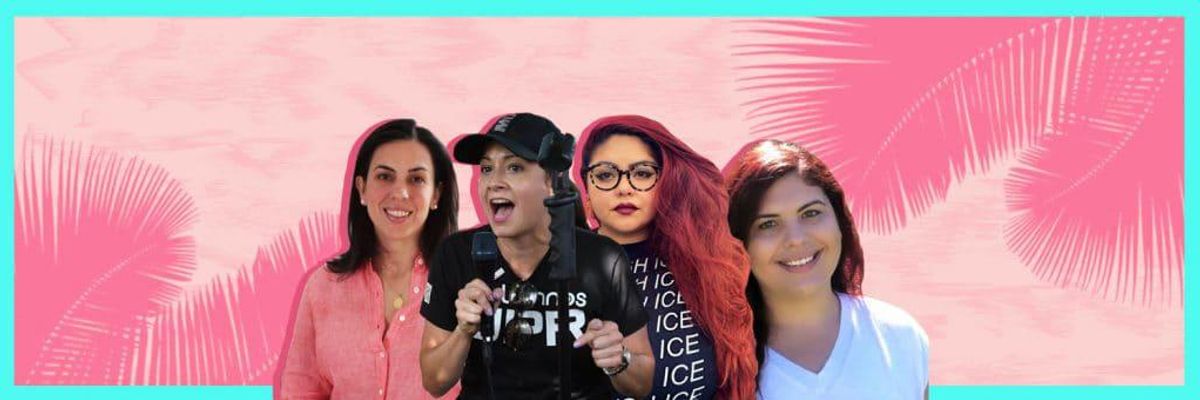 Group of Latina women.