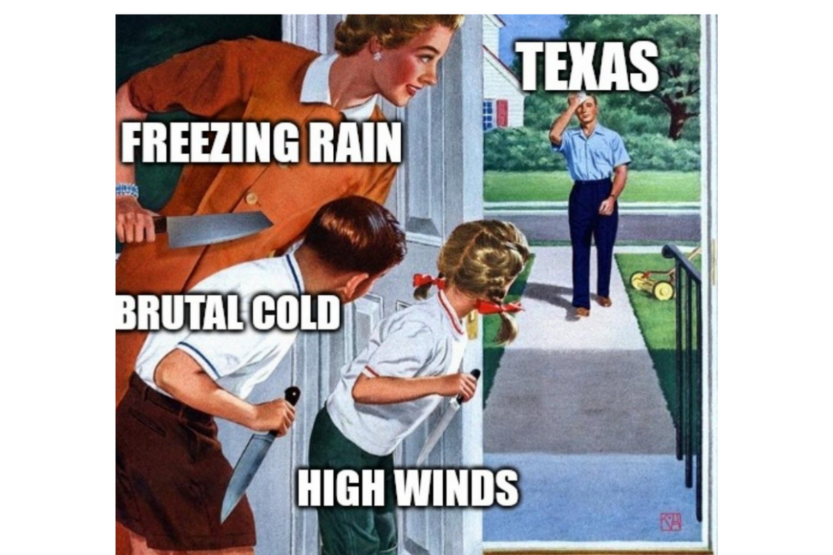 Frustrated Texans cope with humor as #TexasFreeze trends before winter storm
