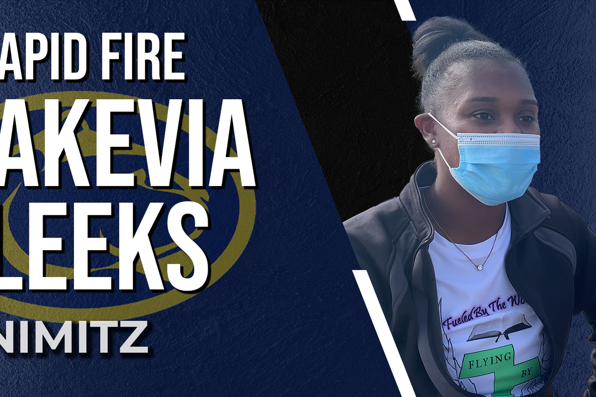 VYPE Campus Nimitz Girls Track: Coach Shakevia Fleeks