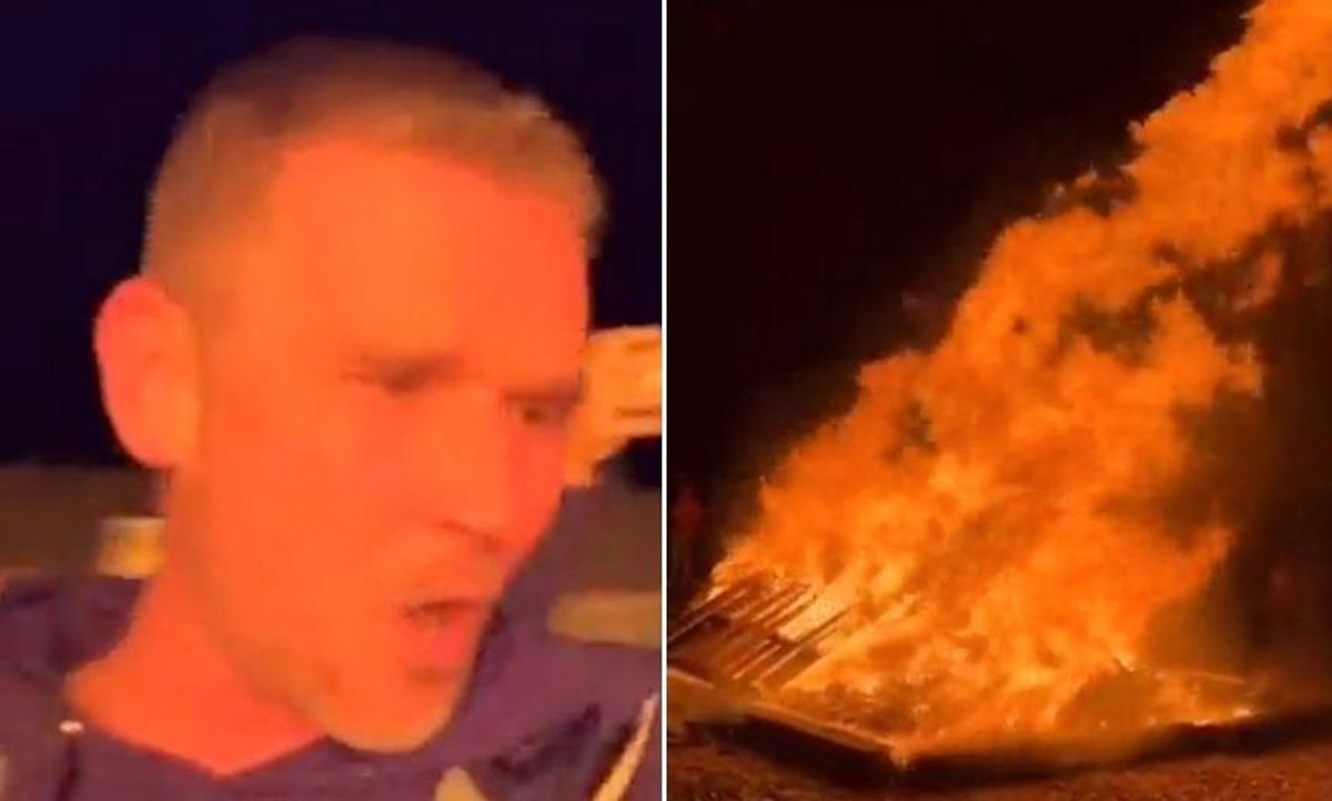 Far-Right Tennessee Pastor Holds Book Burning to Get Rid of 'Witchcraft' in Chilling Video