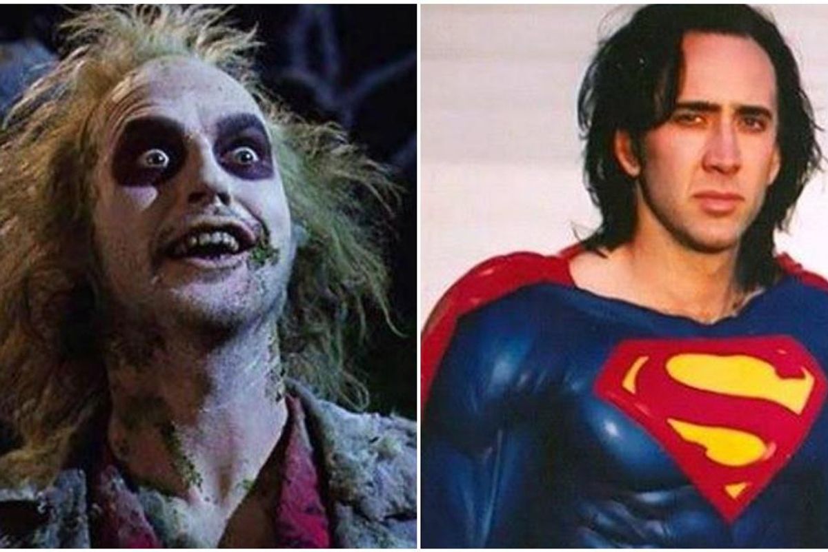beetlejuice 2, nic cage superman, day the clown cried